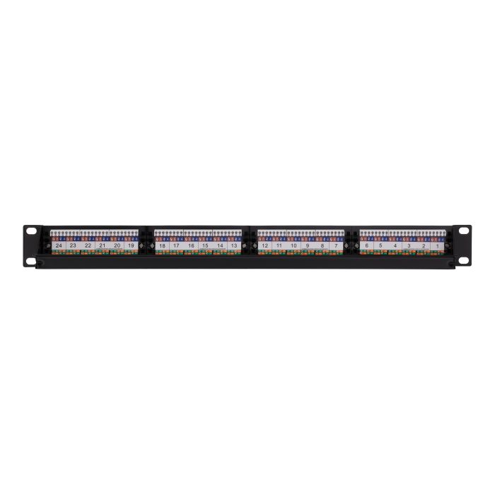 patch panel 2Е  UTP cat 5e 24port