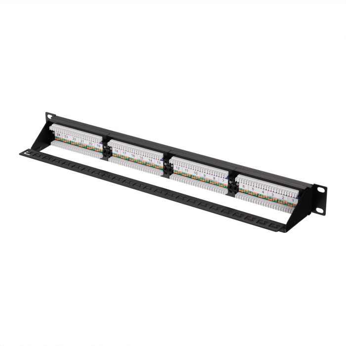 patch panel 2Е  UTP cat 5e 24port