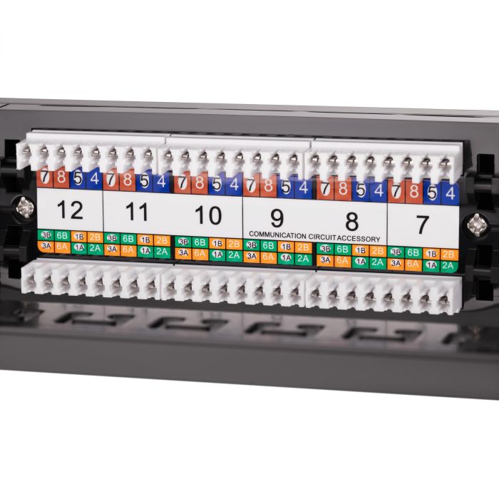patch panel 2Е  UTP cat 5e 24port