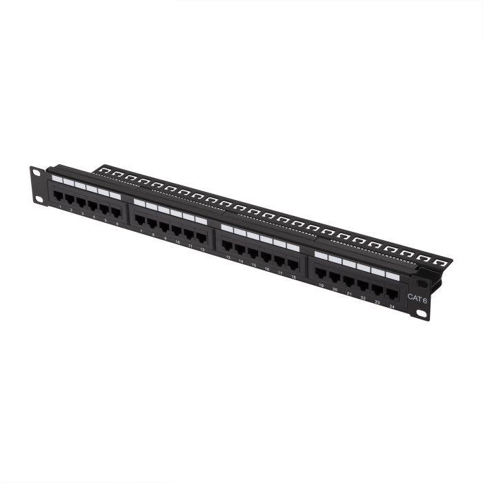 patch panel 2Е  UTP cat 6 24port