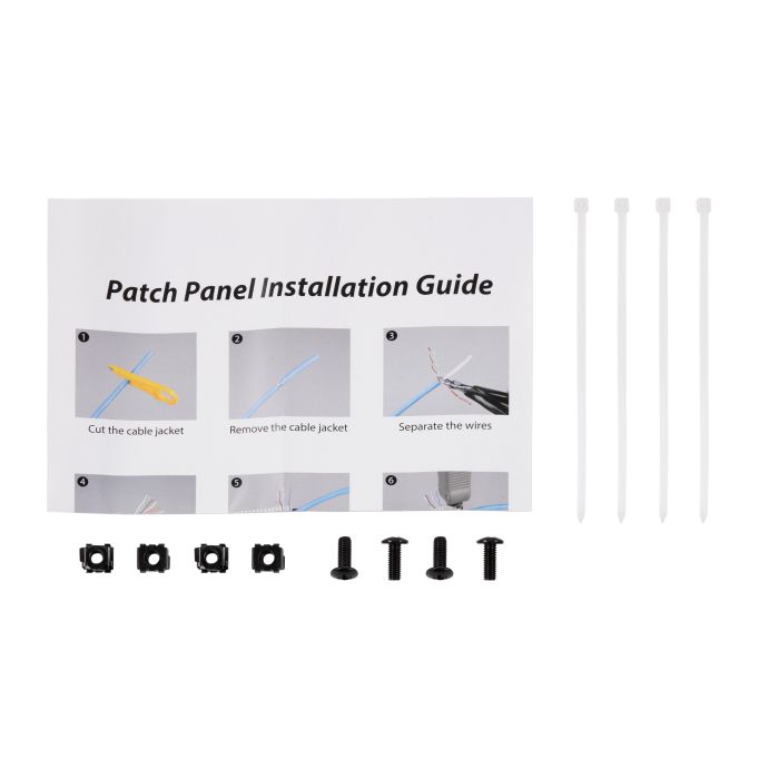 patch panel 2Е  UTP cat 6 24port
