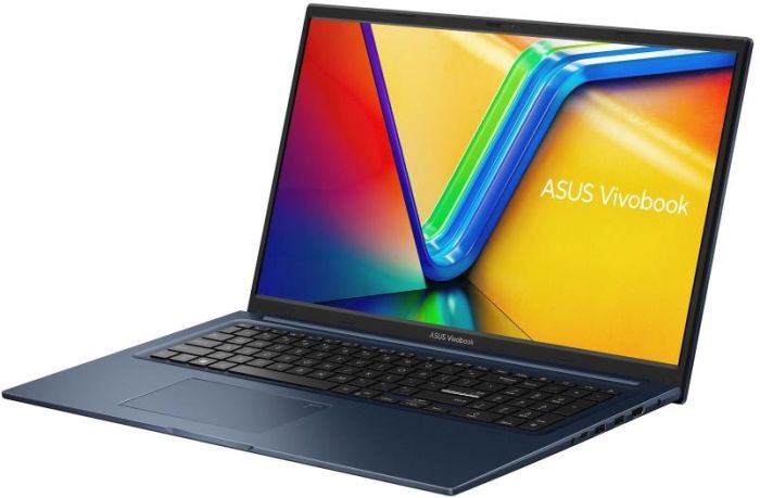 Ноутбук ASUS Vivobook 17 X1704VA-AU159 17.3" FHD IPS, Intel i3-1315U, 8GB, F512GB, UMA, NoOS, Синий