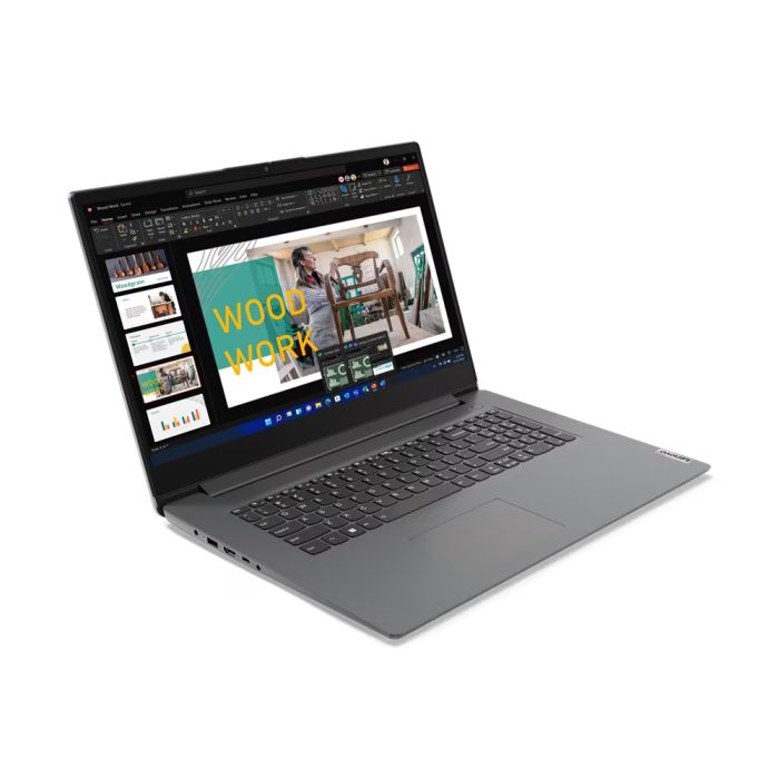 Ноутбук Lenovo V17-G4 17.3" FHD IPS AG, Intel і3-1315U, 16GB, F512GB, UMA, DOS, серый
