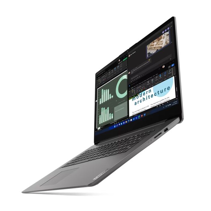 Ноутбук Lenovo V17-G4 17.3" FHD IPS AG, Intel і3-1315U, 16GB, F512GB, UMA, DOS, серый
