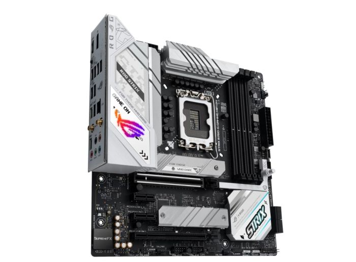 Материнcкая плата ASUS ROG STRIX B760-G GAMING WIFI s1700 B760 4xDDR5 M.2 HDMI DP Wi-Fi BT mATX