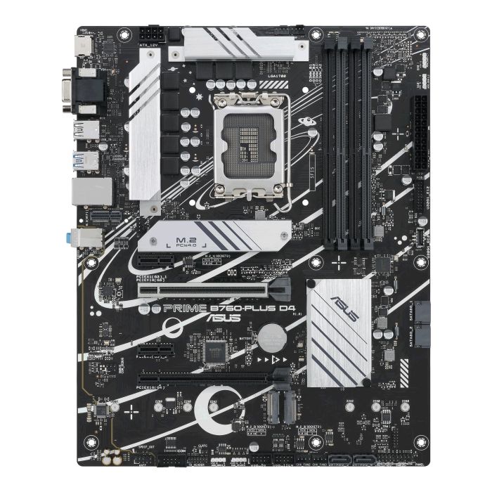 ASUS Motherboard PRIME B760-PLUS D4 s1700 B760 4xDDR4 M.2 HDMI D-Sub DP ATX