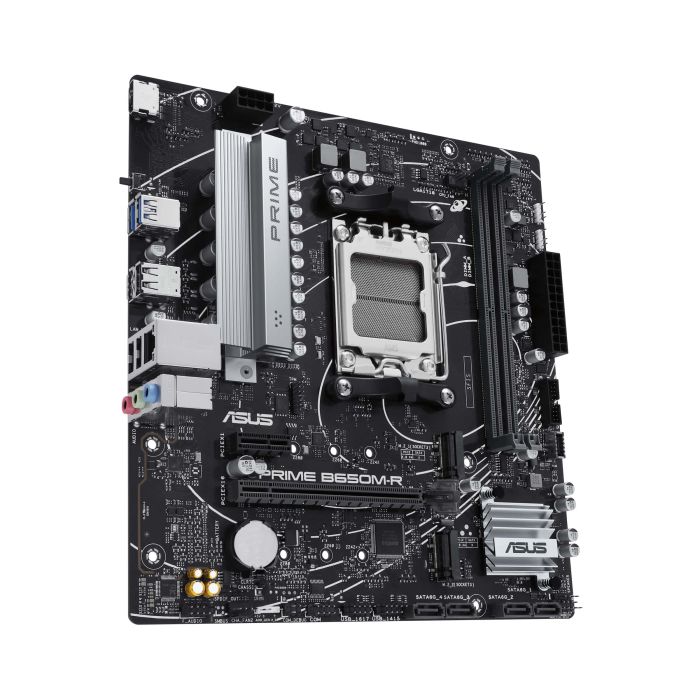 Материнcкая плата ASUS PRIME B650M-R sAM5 B650 2xDDR5 M.2 HDMI mATX