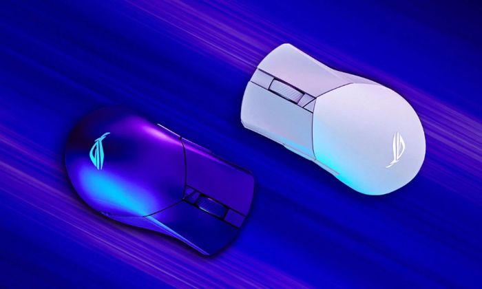 Мышь ASUS ROG Gladius III AimPoint, RGB, USB-A/WL/BT, чёрный