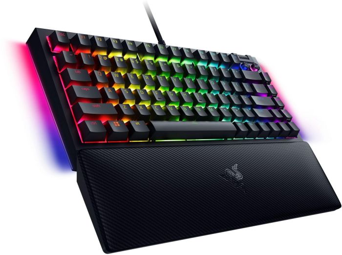 Клавіатура Razer BlackWidow V4 75% RGB 83key Mechanical Tactile Switch GEN-3, USB-A, EN, чорний