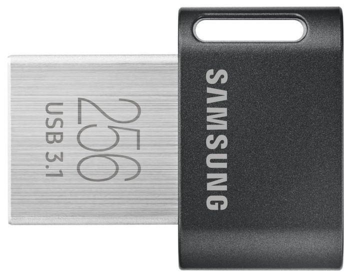 Накопичувач Samsung 256GB USB 3.1 Type-A Fit Plus Чорний
