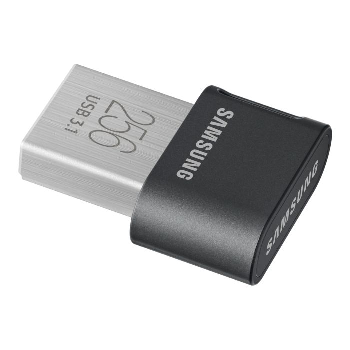 Накопичувач Samsung 256GB USB 3.1 Type-A Fit Plus Чорний
