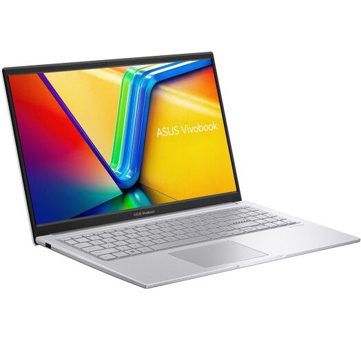 Ноутбук ASUS Vivobook 15 X1504VA-BQ500 15.6" FHD IPS, Intel i3-1315U, 16GB, F512GB, UMA, noOS, Серебристый