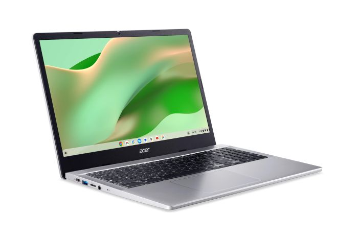 Acer Chromebook CB315-5H 15" FHD IPS, Intel C N100, 8GB, F128GB, UMA, ChromeOS, Sparkly Silver