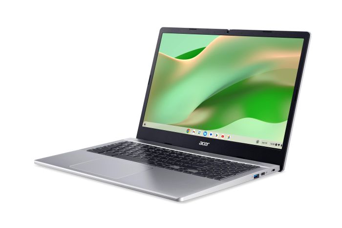 Acer Chromebook CB315-5H 15" FHD IPS, Intel C N100, 8GB, F128GB, UMA, ChromeOS, Sparkly Silver