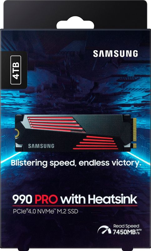 SSD Samsung M.2 4TB PCIe 4.0 990PRO