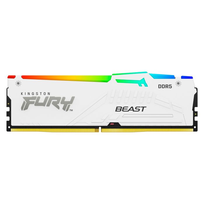 Memory Kingston DDR5 32GB 6000 FURY Beast  RGB EXPO White