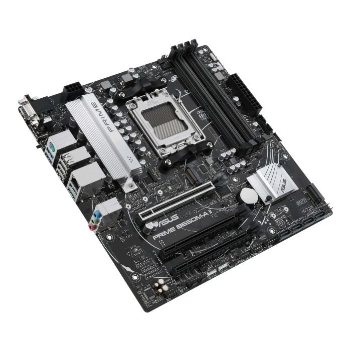 ASUS Motherboard PRIME B650M-A II-CSM sAM5 B650 4xDDR5 M.2 D-Sub HDMI DP mATX