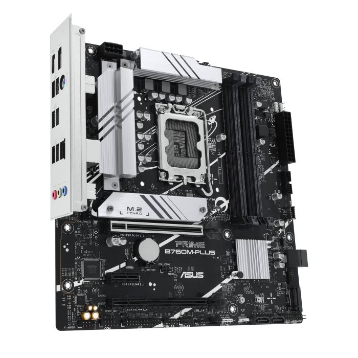 ASUS Motherboard PRIME B760M-PLUS s1700 B760 4xDDR5 M.2 HDMI DP mATX