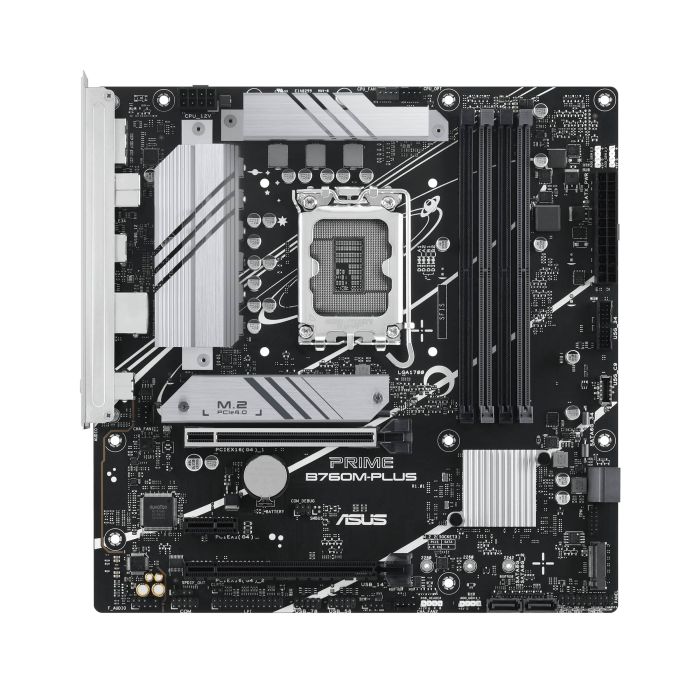ASUS Motherboard PRIME B760M-PLUS s1700 B760 4xDDR5 M.2 HDMI DP mATX