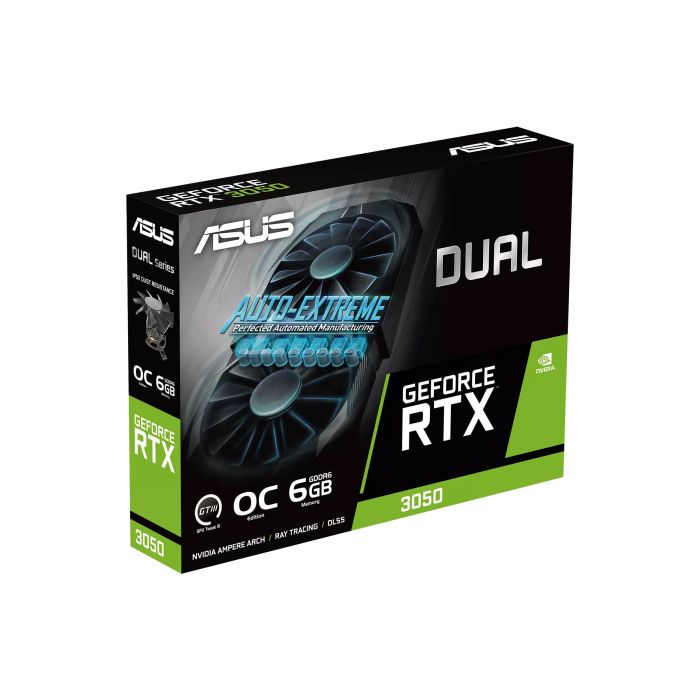 Видеокарта ASUS GeForce RTX 3050 6GB GDDR6 DUAL OC DUAL-RTX3050-O6G