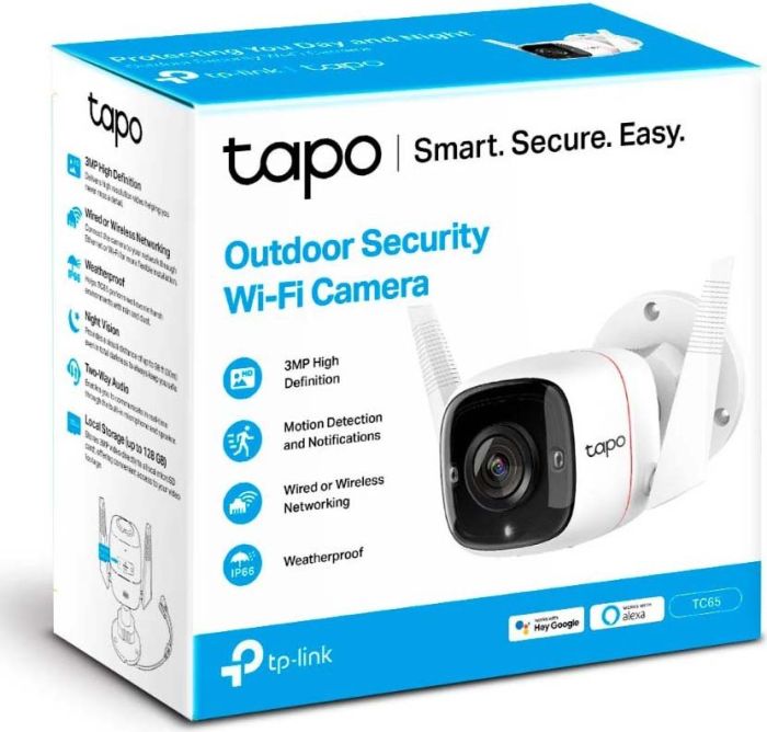 TP-LINK IP-camera Tapo  3MP N300 1xFE microSD  outdoor TP-Link TC65