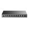 Коммутатор TP-LINK  8x1FE (8xPoE), 2xGE, 1xSFP, 65Вт, Неуправляемый TP-Link TL-SL1311P