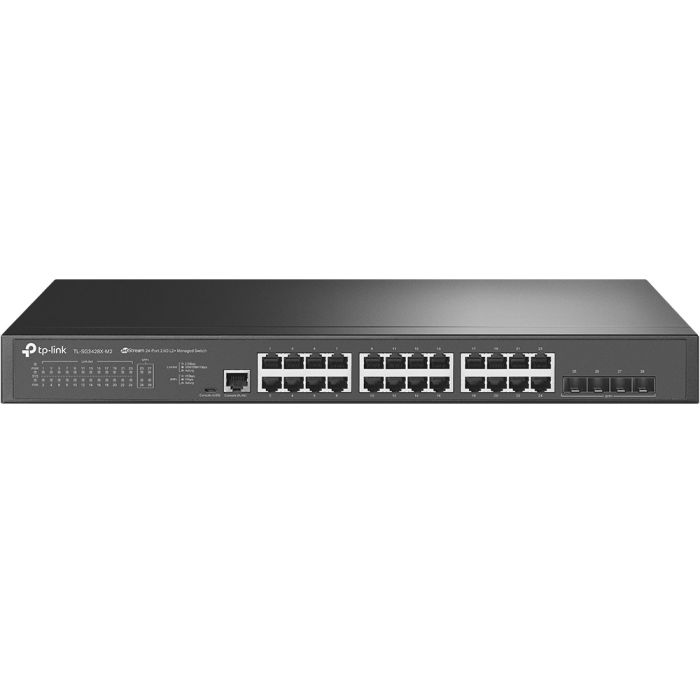 Коммутатор TP-LINK  24x2.5GE, 4xSFP+, Керований L2 TP-Link TL-SG3428X-M2
