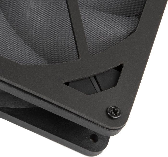 Пиловий фільтр для вентилятора SilverStone FF181B, 180мм, магнітний, чорний