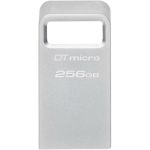 Накопичувач Kingston  256GB USB 3.2 Type-A Gen1 DT Micro R200MB/s Metal