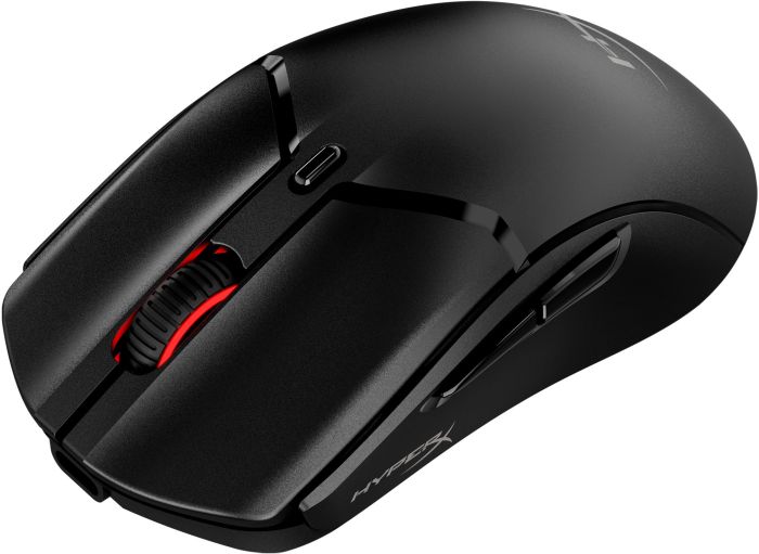 HyperX mouse Pulsefire Haste 2 mini, RGB, USB-A/WL/BT, black