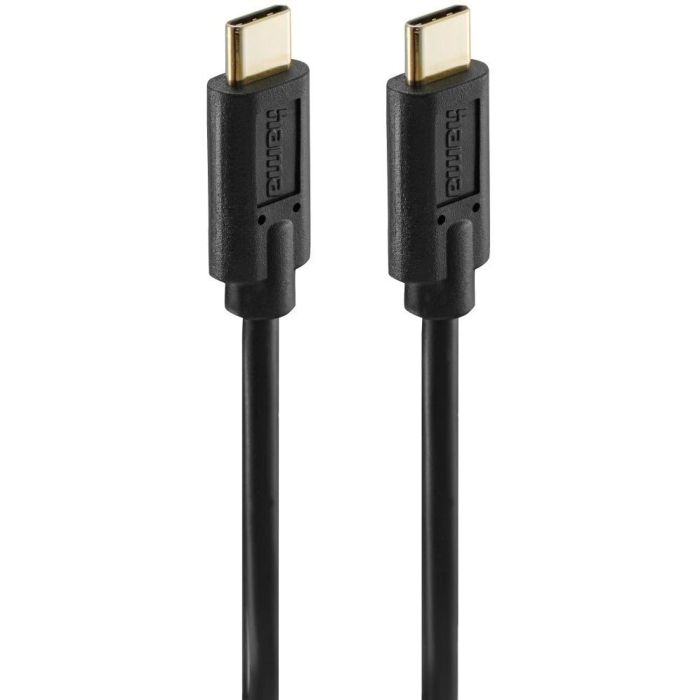 Кабель USB-С > USB-C зарядки/синхронизации Hama 1,5м, черный