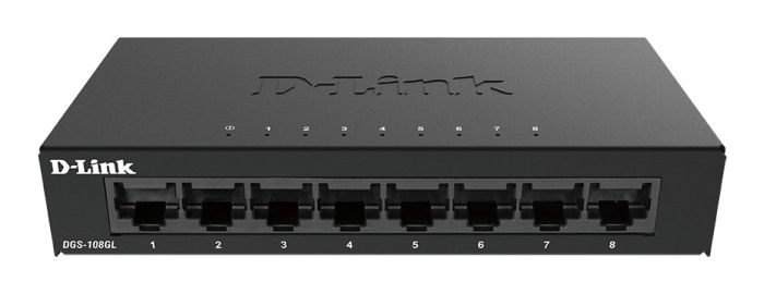 Switch  8xGE Unmanaged D-Link DGS-108GL