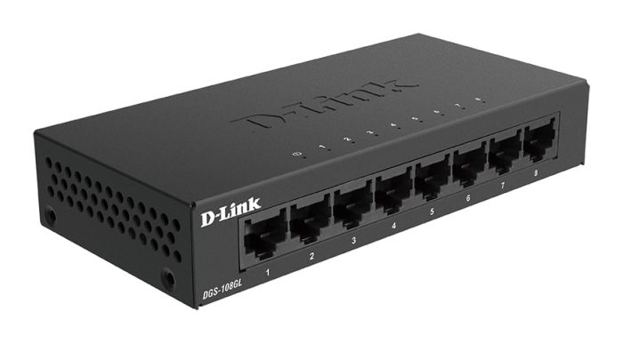 Switch  8xGE Unmanaged D-Link DGS-108GL