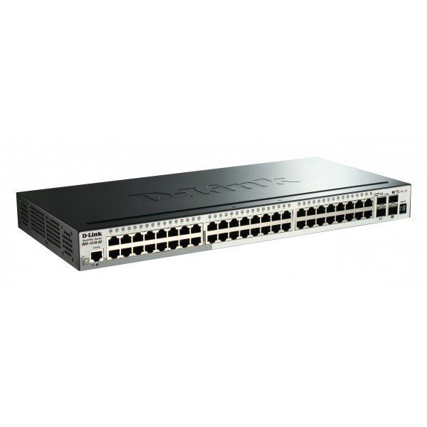 Коммутатор   48xGE, 2x10GE, 2xSFP+, Управляемый L2+ D-Link DGS-1520-52