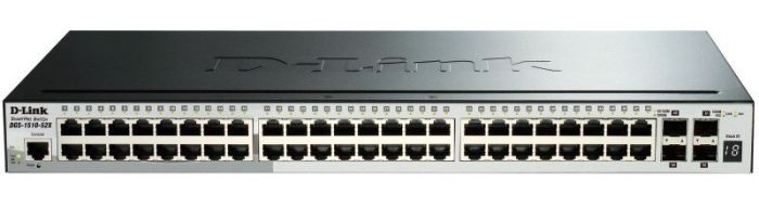 Коммутатор   48xGE, 2x10GE, 2xSFP+, Управляемый L2+ D-Link DGS-1520-52