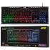 2E GAMING Membrane keyboard KG300 114key, USB-A, EN/UA, LED, black