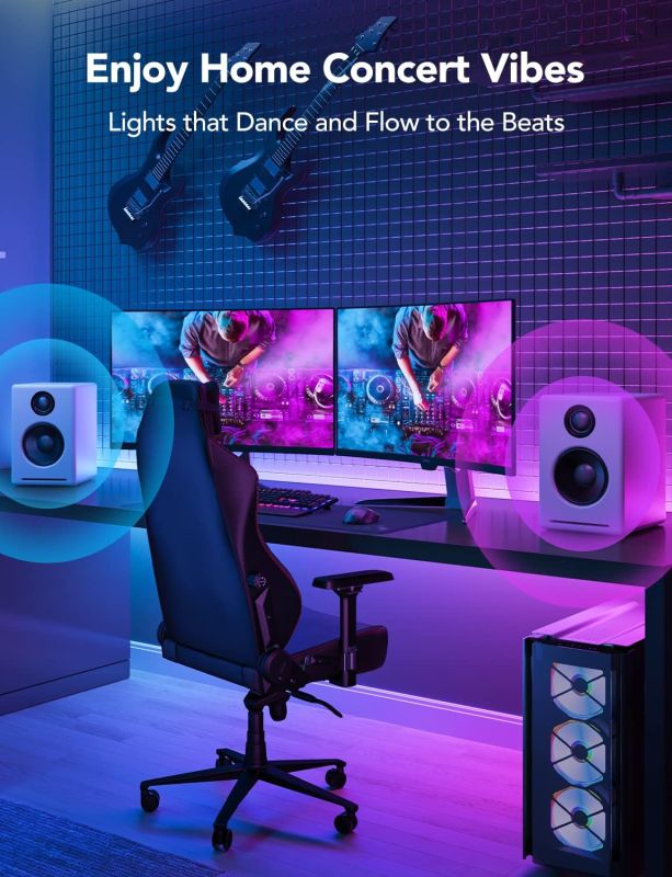 Govee LED Strip Light M1 Matter Compatible 1m extension of H61E1, Max extend to 10m