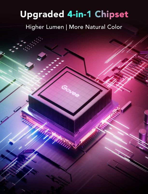 Govee LED Strip Light M1 Matter Compatible 1m extension of H61E1, Max extend to 10m