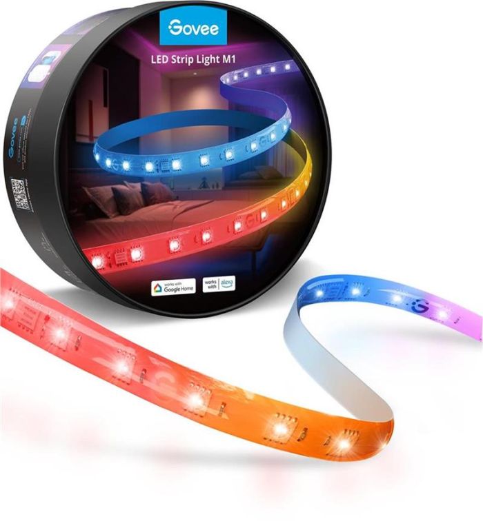 Govee 16.4ft RGBICW LED Strip Lights (5 meter)(updated version support Matter which is compatible with Homekit, Smarthings)