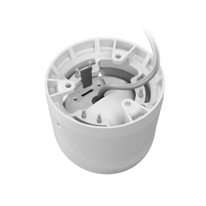 IP-Камера проводная Ajax TurretCam, 5мп, 4мм, Poe, True WDR, IP 65, ИК 35м, аудио, угол обзора 75°до 85°, купольная, белая