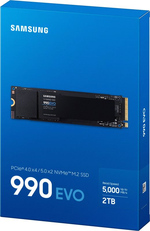Накопитель SSD Samsung  M.2 2TB PCIe 4.0 990EVO