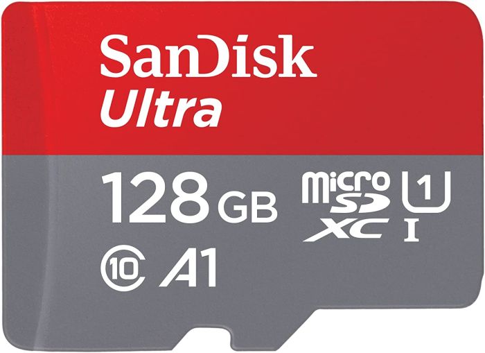 Карта памяти SanDisk microSD  128GB C10 UHS-I R140MB/s Ultra