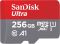 Карта памяти SanDisk microSD  256GB C10 UHS-I R150MB/s Ultra