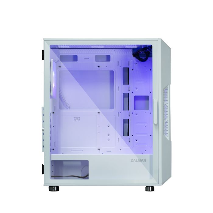 Корпус Zalman I3 Neo ARGB без БП, 2xUSB3.0, 1xUSB2.0, 4x120мм ARGB, VGA 355мм, LCS ready, TG Side Panel, ATX, белый