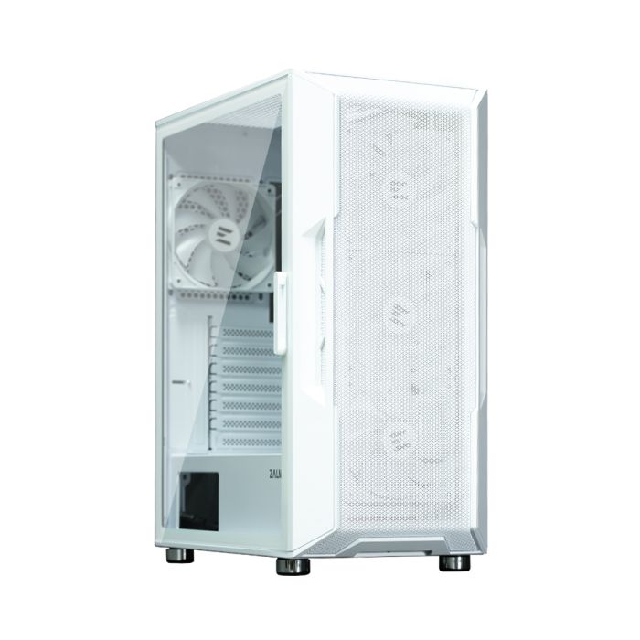 Корпус Zalman I3 Neo ARGB без БП, 2xUSB3.0, 1xUSB2.0, 4x120мм ARGB, VGA 355мм, LCS ready, TG Side Panel, ATX, белый