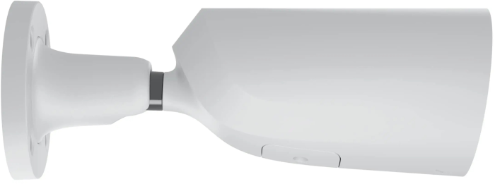 Ajax BulletCam wired IP camera, 5mp, 4mm, Poe, True WDR, IP 65, IR 35m, audio, viewing angle 75° to 85°, outdoor, white