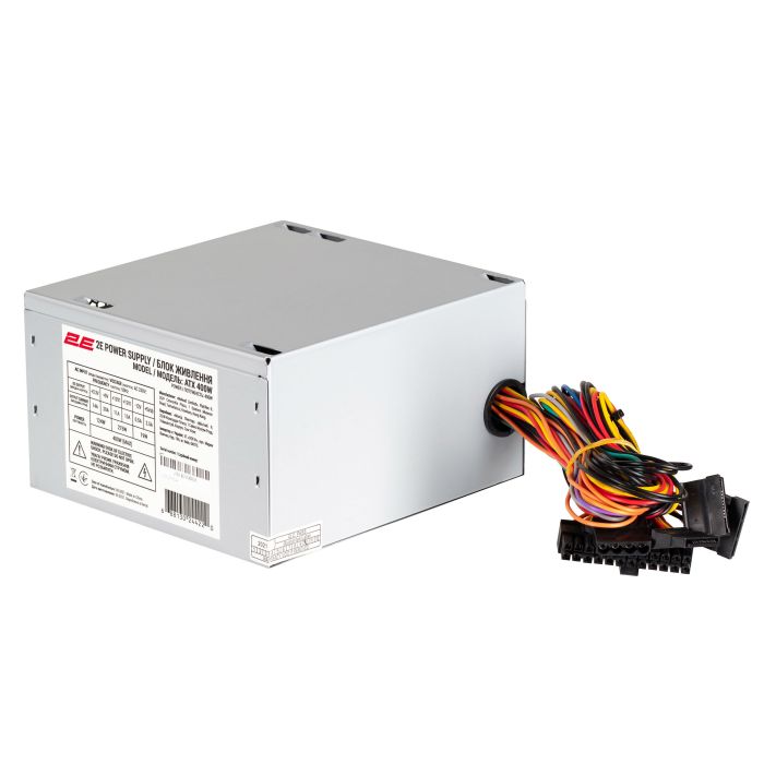 Корпус 2E TeamX TMX01 з БЖ 2E ATX400W 2xUSB2.0 1x80мм, VGA 310мм, ATX чорний