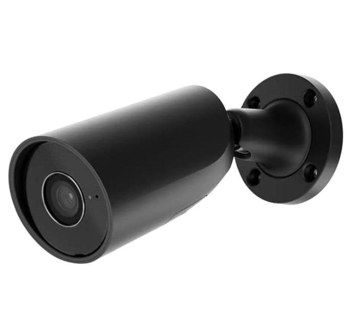 IP-Камера проводная Ajax BulletCam, 8мп, 4мм, Poe, True WDR, IP 65, ИК 35м, аудио, угол обзора 75°до 85°, уличная, черная