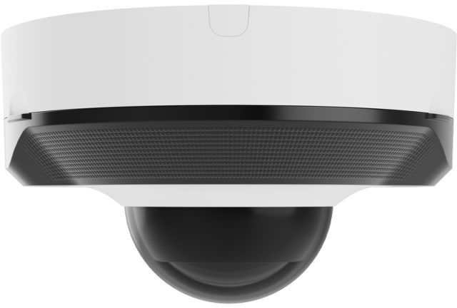 Ajax DomeCam Mini wired IP camera, 5mp, 4mm, Poe, True WDR, IP 65, IR 30m, audio, 75° to 85° viewing angle, mini dome, white