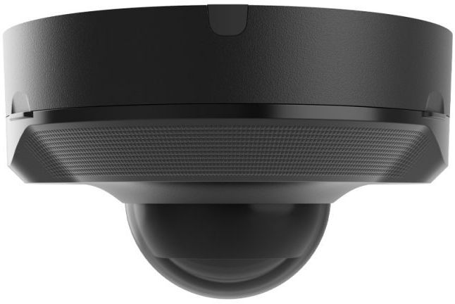 Ajax DomeCam Mini wired IP camera, 5mp, 4mm, Poe, True WDR, IP 65, IR 30m, audio, viewing angle 75° to 85°, mini dome, black
